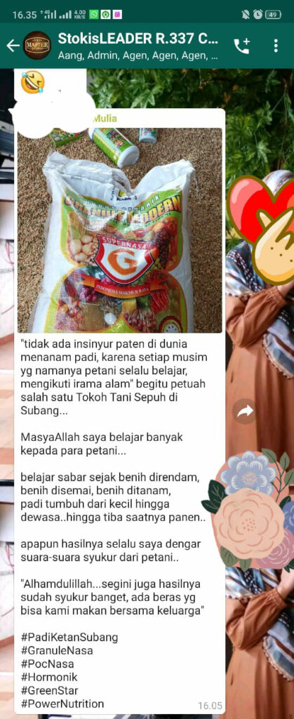 WA 0857 9711 6827 Tempat  Pupuk Organik Granule Nasa di 
Melonguane