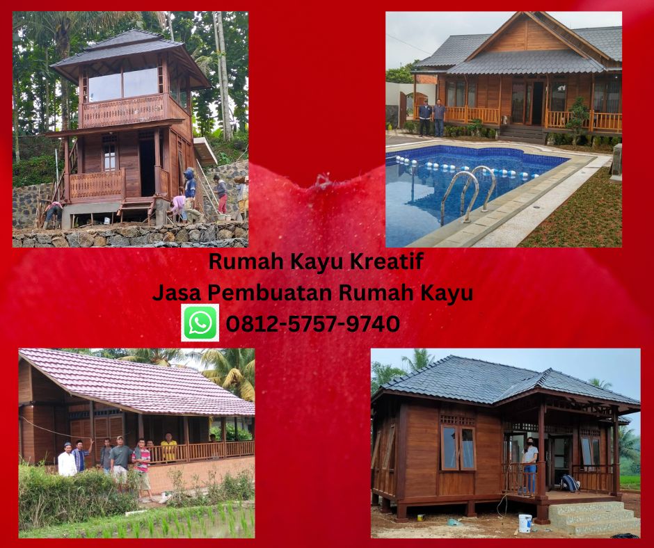 Rumah Kayu Kreatif WA 0812-5757-9740  Rumah Kayu Kreatif WA 0812-5757-9740 | Biaya Konstruksi Rumah Kayu di Surakarta  <strong srcset=