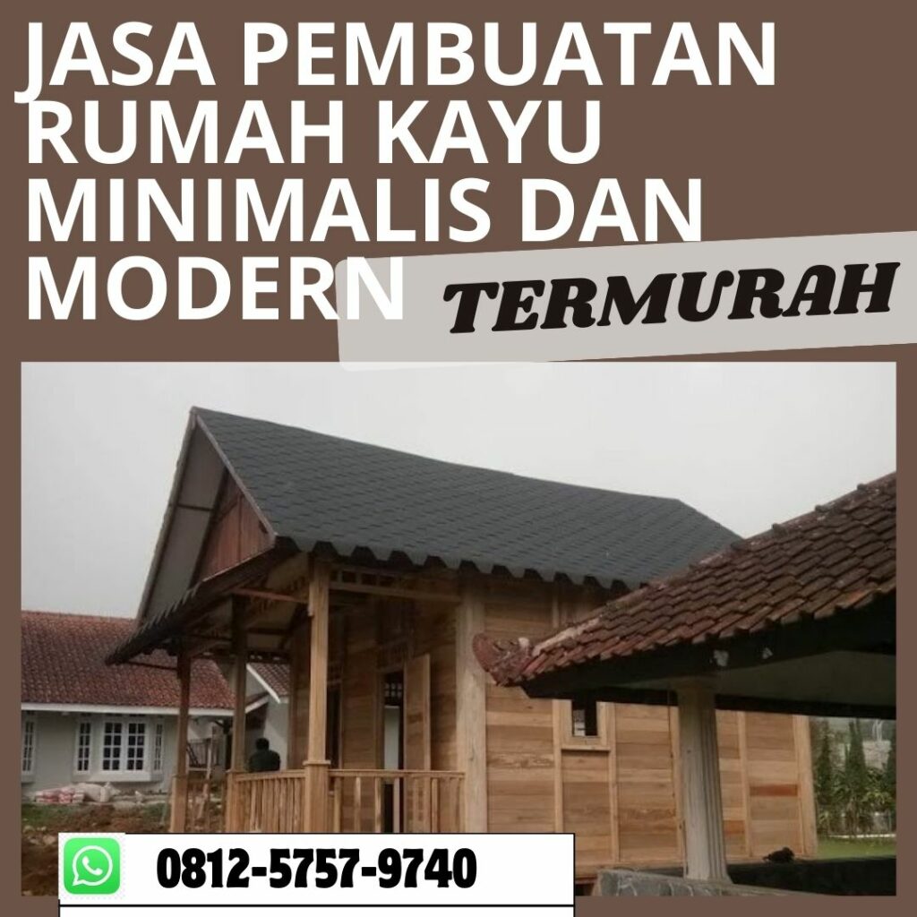 TERMURAH, WA 0812-5757-9740 Jasa Pembuatan Rumah Kayu Bugis  <span style=