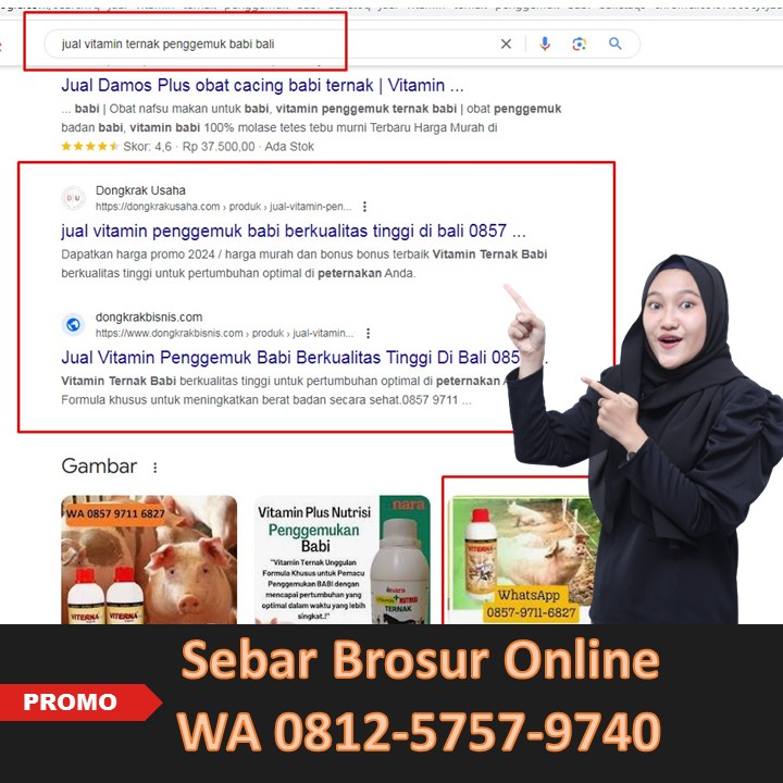 PROMO !!  Marketing Brosur Online Produk Baru  Cari penyedia jasa yang berpengalaman: Pilih penyedia jasa yang memiliki pengalaman dan track record yang baik.
Bandingkan harga: Bandingkan harga dari sebagian penyedia jasa untuk menerima penawaran terbaik.
Minta portofolio: Lihat portofolio kerja penyedia jasa untuk mengenal kwalitas layanan mereka.
Beberapa konsultasi gratis: Rumusan besar penyedia jasa menawarkan konsultasi gratis. Manfaatkan peluang ini untuk bertanya perihal taktik yang akan mereka gunakan.  Jasa sebar dan promosi online di Google adalah investasi yang amat menguntungkan bagi bisnis Anda. Dengan bantuan para spesialis, Anda dapat meningkatkan visibilitas bisnis Anda di dunia online dan mencapai target penjualan yang lebih tinggi.<h3 style=