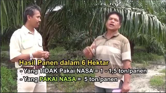 Racikan Pupuk Organik  Cair Nasa di Yalimo