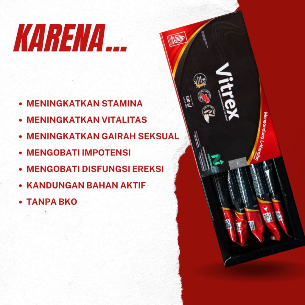 Harga Vitrex Kopi Stamina Pria BPOM di Pati 