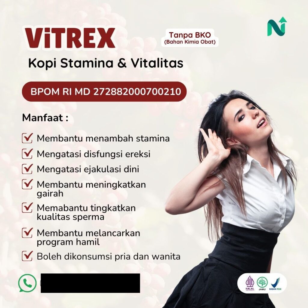 Harga Vitrex Kopi Stamina Pria Herbal di Trenggalek 