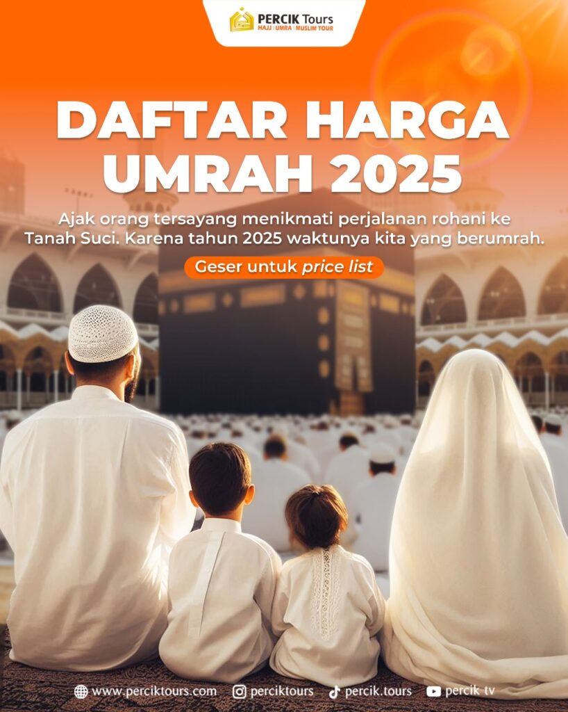 harga paket umroh travel maktour di Bandung | Berangkat Januari 2025