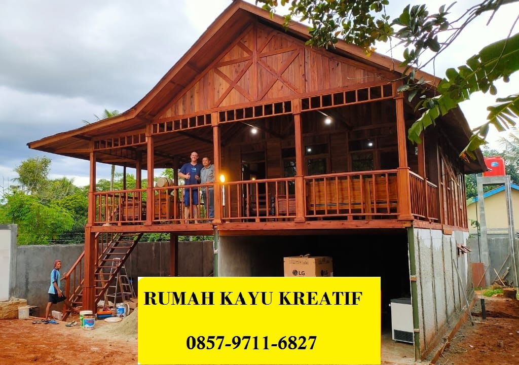 WA 0857-9711-6827 Jasa Bangun  Rumah Kayu  Profesional di 
Wiyung Surabaya
