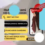 
Pembuatan kerudung untuk keperluan komunitas