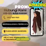 
Pembuatan kerudung dengan logo di Bandung